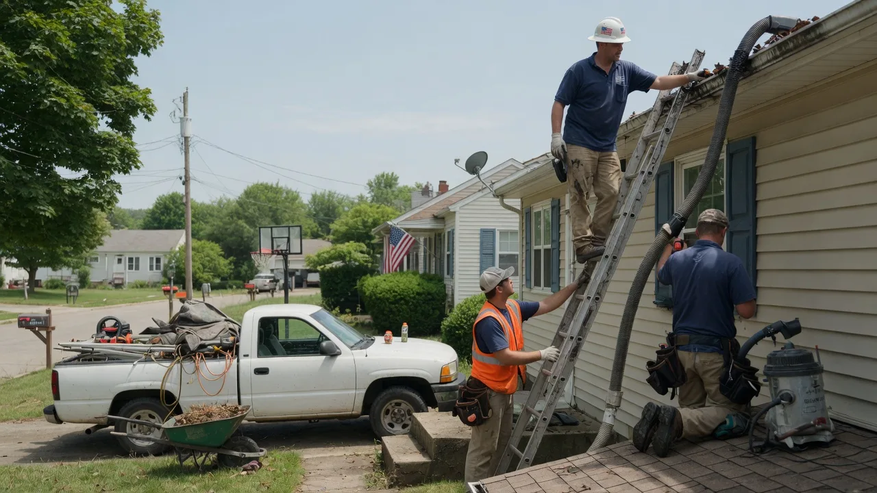 Gutter Installation in Pursglove, WV near me